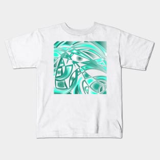 Turquoise treat Kids T-Shirt